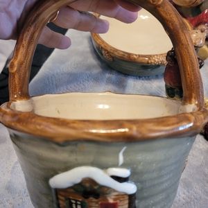 St. Nicholas Square HEARTLAND LOG CABIN BASKET